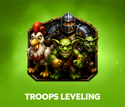 WR Troops Leveling